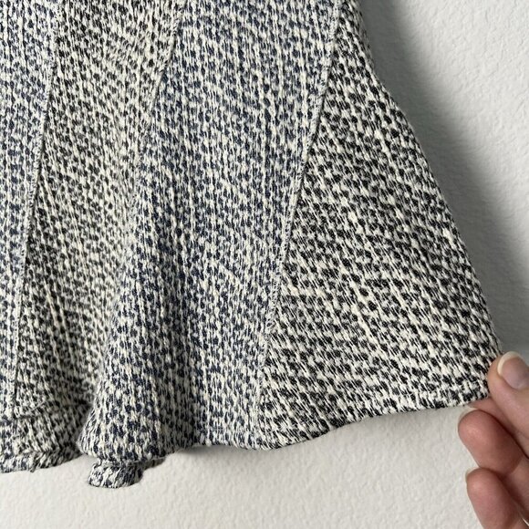 Derek Lam 10 Crosby Colorblock Tweed A-line Mini Skirt Academia Old Money Size 6 - Picture 2 of 9